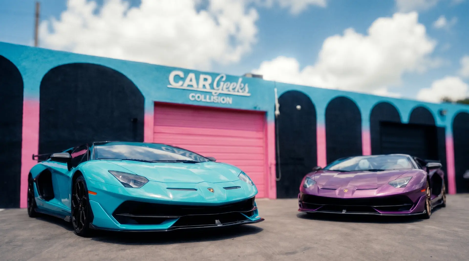 Car Geeks Collision auto body repair facility in South Florida